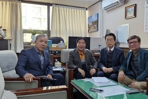 연안차씨종친회중앙회 방문 - 신임 차병찬 회장, 차진열 총무이사 상견례